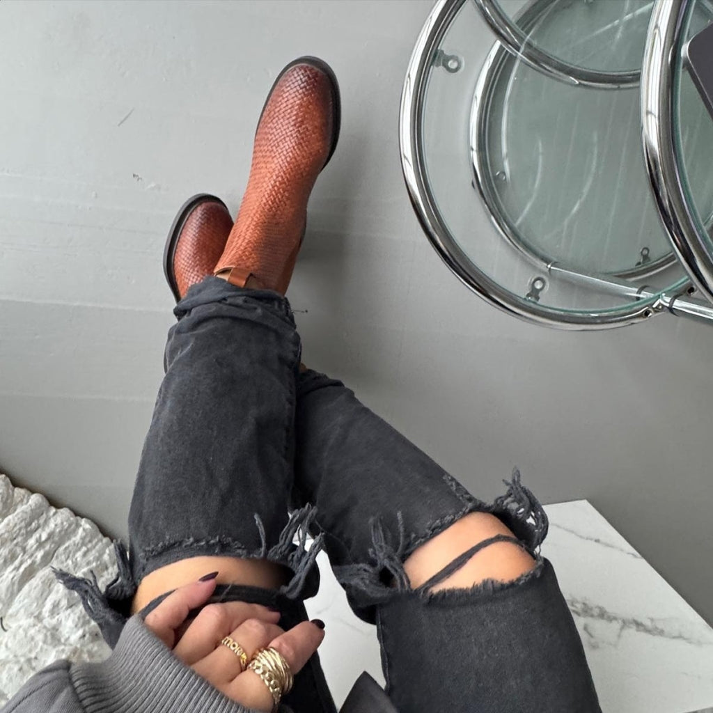 COPENHAGEN SHOES MOVEMENT Boots 0241 COGNAC