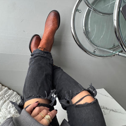 COPENHAGEN SHOES MOVEMENT Boots 0241 COGNAC