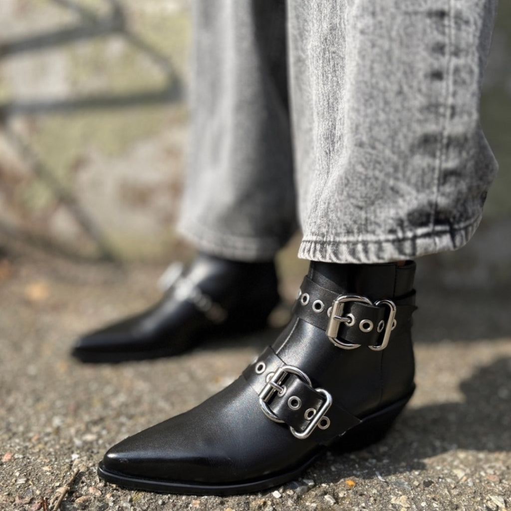 COPENHAGEN SHOES MOVE FOR MORE BLACK Boots 0001 BLACK