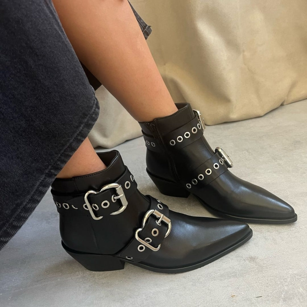COPENHAGEN SHOES MOVE FOR MORE BLACK Boots 0001 BLACK