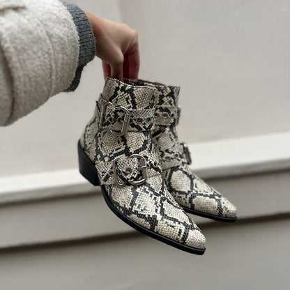 COPENHAGEN SHOES MOVE FOR MORE SN Boots 0094 BLACK/OFF WHITE