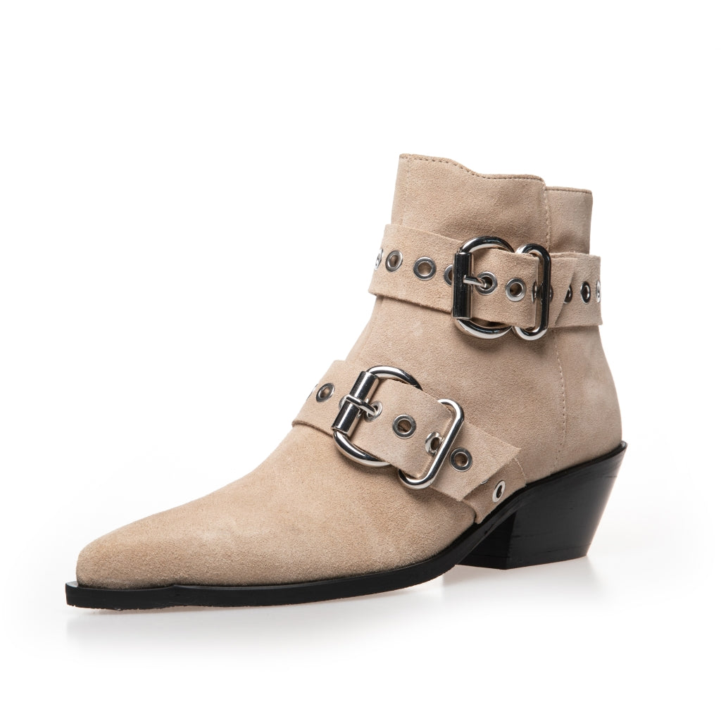 COPENHAGEN SHOES MOVE FOR MORE SUEDE Boots 0002 BEIGE