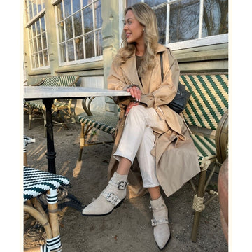 COPENHAGEN SHOES MOVE FOR MORE SUEDE Boots 0002 BEIGE
