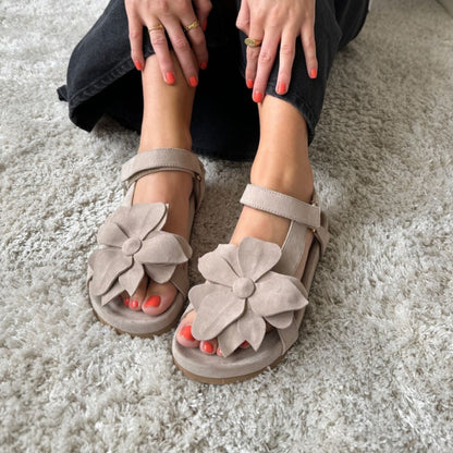 COPENHAGEN SHOES MY FLOWERS Sandals 0301 BISCUIT