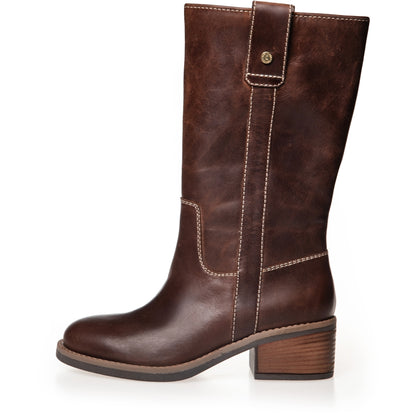 COPENHAGEN SHOES MY GOOD VIBES Long boot 042 CHOCOLATE