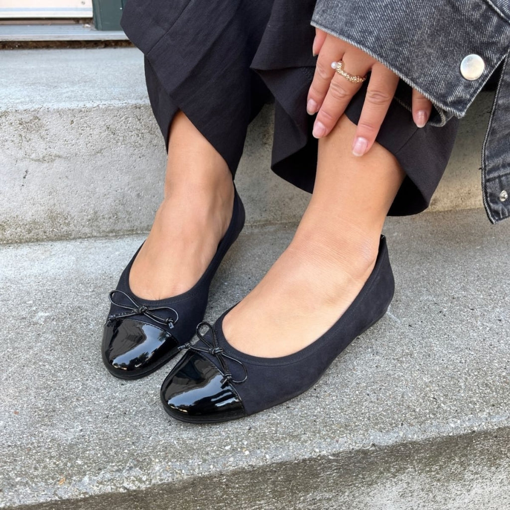 COPENHAGEN SHOES MY OWN BALLERINAS Ballet flats 0041 NAVY/BLACK PATENT