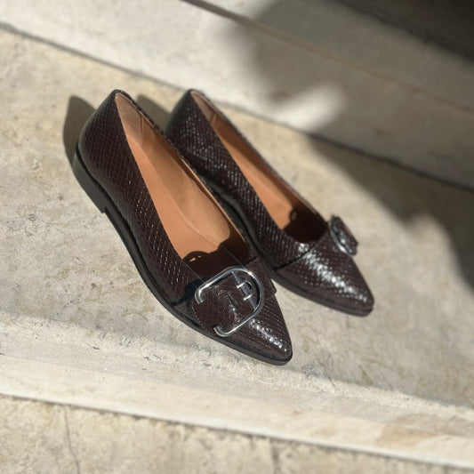 COPENHAGEN SHOES MY SUCCES Ballet flats 847 Dark Brown