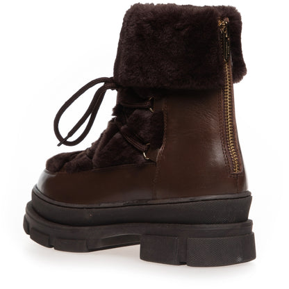 COPENHAGEN SHOES NATURE LIVING Boots 004 Dark brown