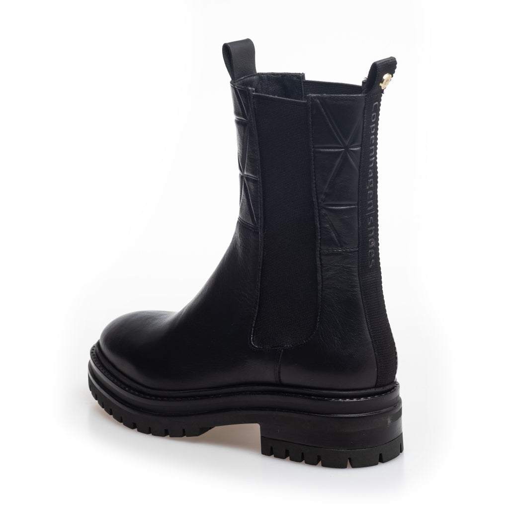 COPENHAGEN SHOES NEW GOLD AND DREAMS Boots 0001 BLACK