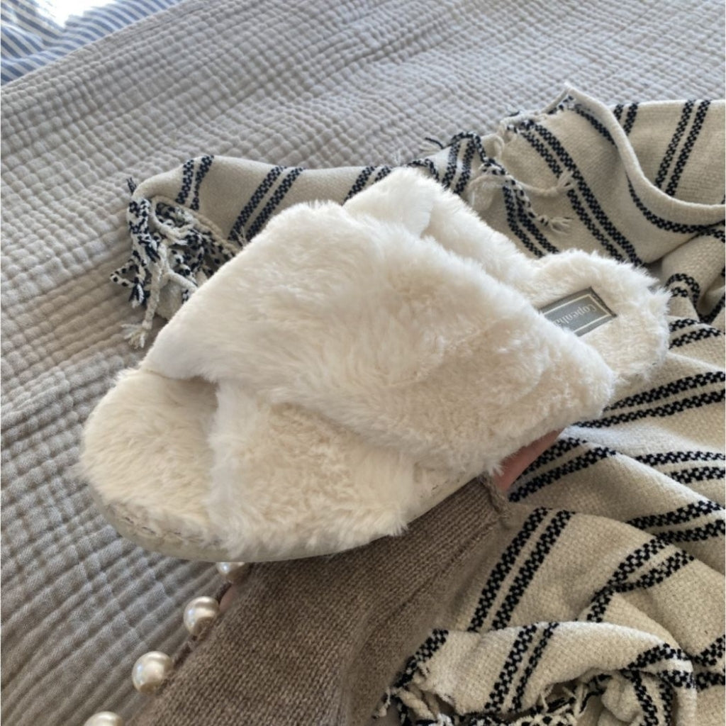 COPENHAGEN SHOES NEW ISABEL Slippers 1620 OFF WHITE