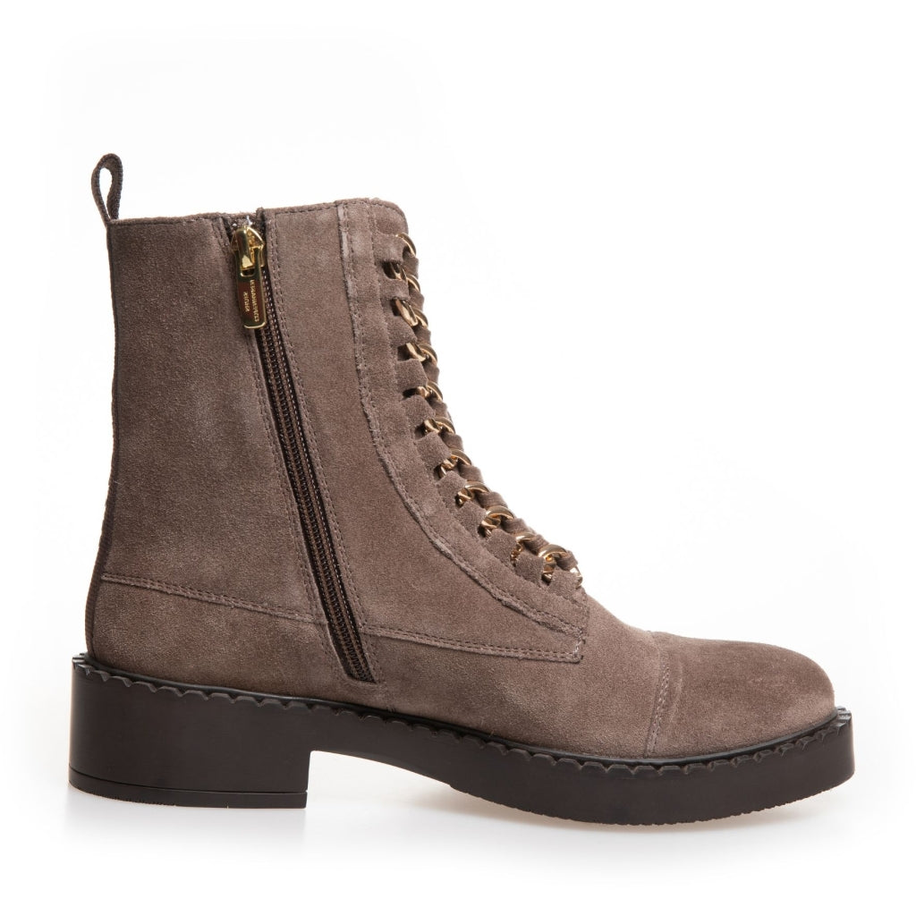 COPENHAGEN SHOES NEW ROCK SUEDE Boots 2827 SMOKE
