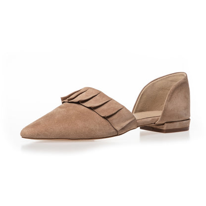 COPENHAGEN SHOES NEW ROMANCE Ballet flats 00090 DARK BEIGE