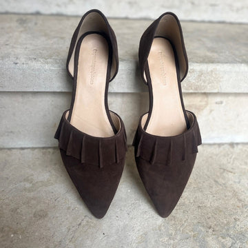 COPENHAGEN SHOES NEW ROMANCE Ballet flats 004 Dark brown