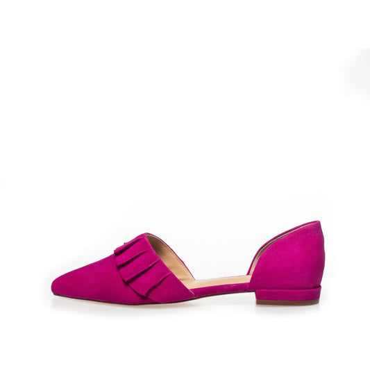 COPENHAGEN SHOES NEW ROMANCE 23 - SUEDE Ballet flats 0044 PINK