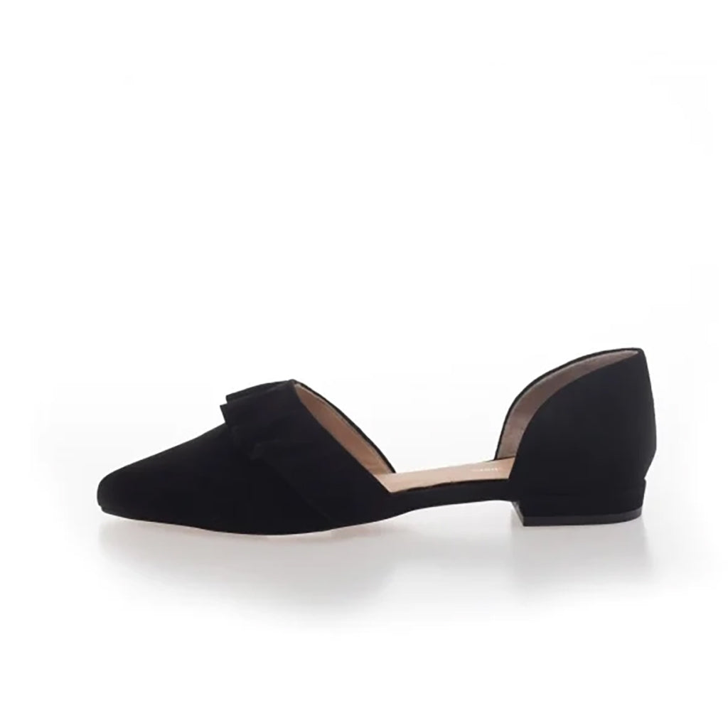 COPENHAGEN SHOES NEW ROMANCE 23 - SUEDE Ballet flats 0001 BLACK
