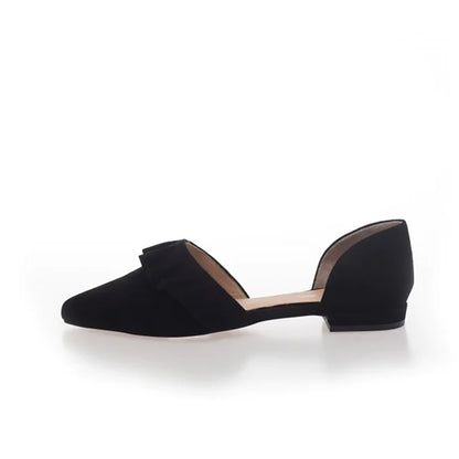 COPENHAGEN SHOES NEW ROMANCE 23 - SUEDE Ballet flats 0001 BLACK