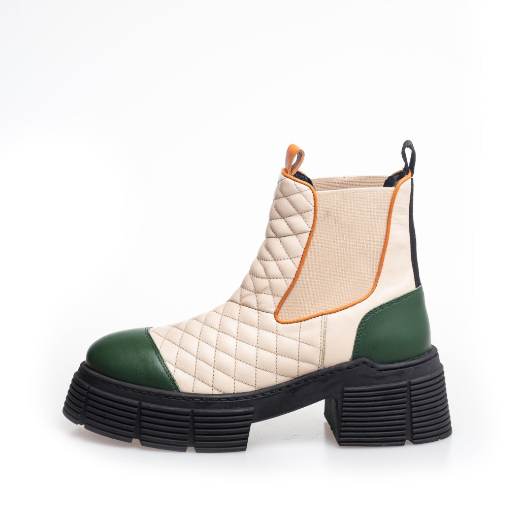 COPENHAGEN SHOES NEW WAY - Copenhagenshoes by Josefine Valentin 105042 Boots 1620 OFF WHITE