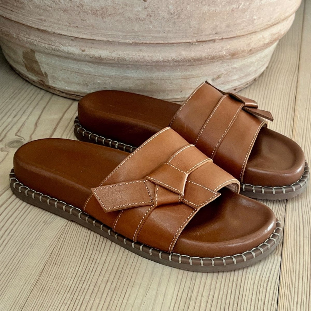COPENHAGEN SHOES NOELLE Slippers 0241 COGNAC