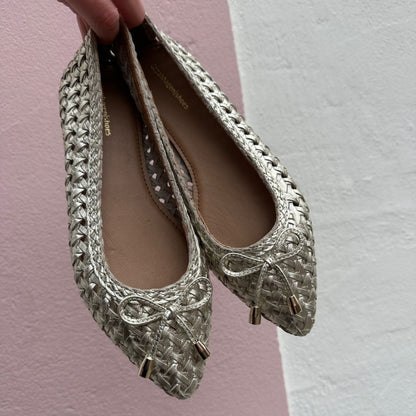 COPENHAGEN SHOES ON MY LOVE GOLD Ballet flats 0051 GOLD