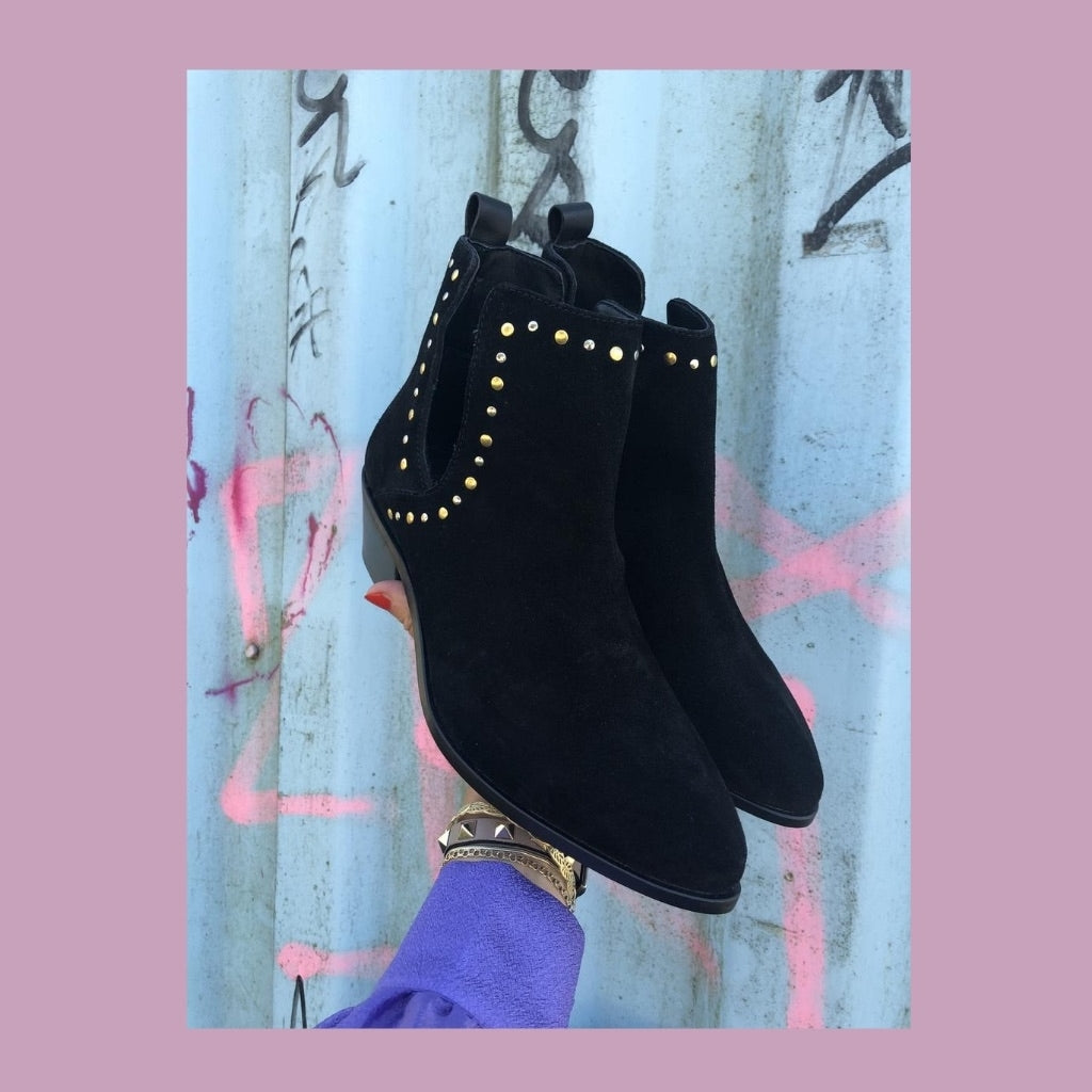 COPENHAGEN SHOES OVER THE RAINBOW Boots 001 Black