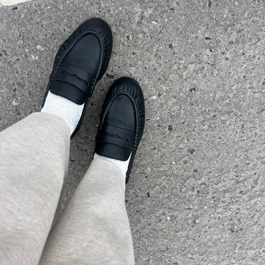 COPENHAGEN SHOES PARIS AND ME PLAIN Loafers 0001 BLACK