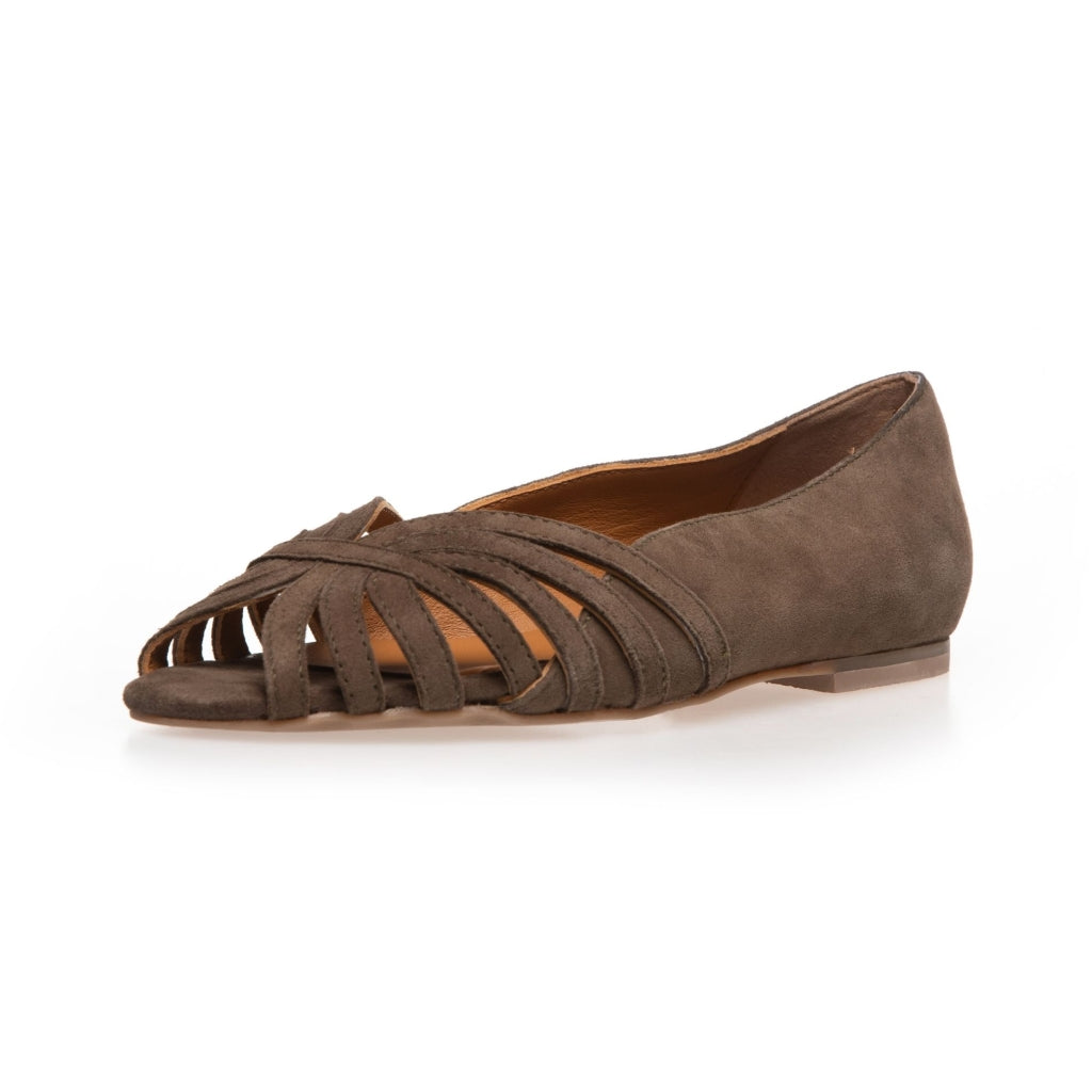 COPENHAGEN SHOES PASSIONATE SUEDE Ballet flats 0027 GREEN