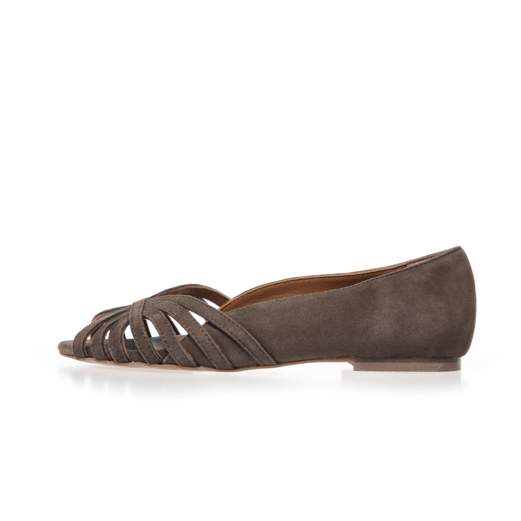 COPENHAGEN SHOES PASSIONATE SUEDE Ballet flats 0027 GREEN