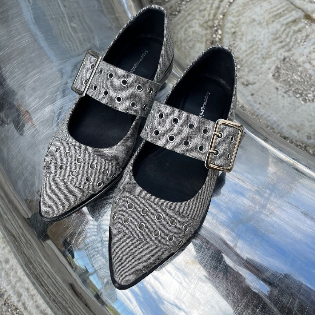 COPENHAGEN SHOES PASSION MOVE-DENIM Ballet flats 0028 GREY