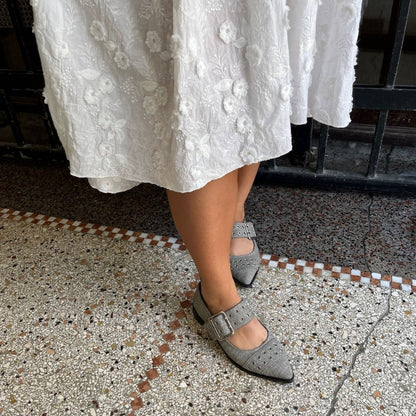 COPENHAGEN SHOES PASSION MOVE-DENIM Ballet flats 0028 GREY