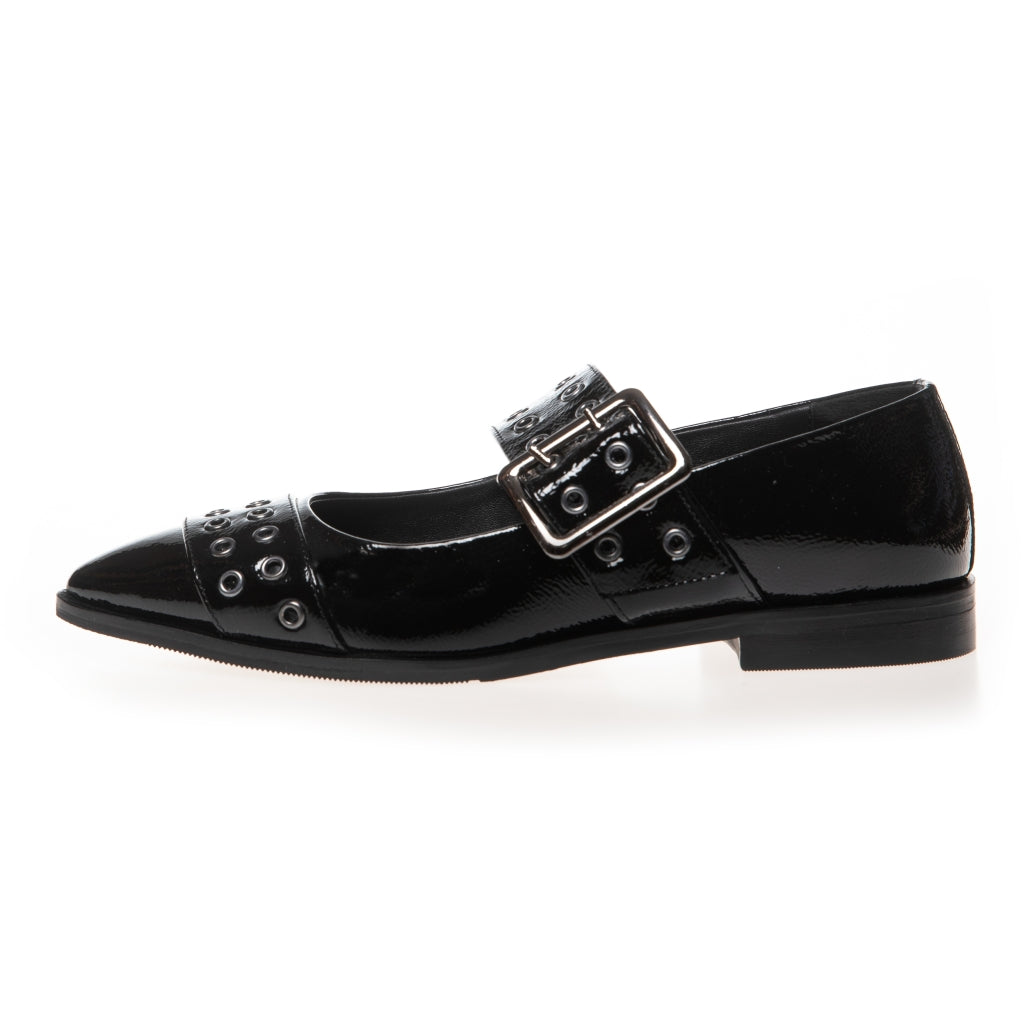Copenhagen Shoes - As You See Patent Toe CS8733 - 00010 - Black W/Patent Toe