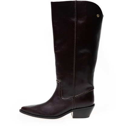 COPENHAGEN SHOES POKE L Long boot 0018 DK BROWN