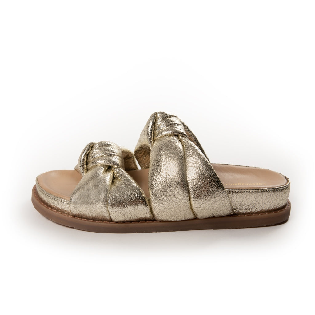 COPENHAGEN SHOES POOL PARTY Slippers 503 GOLD/BEIGE