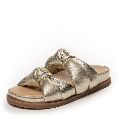 COPENHAGEN SHOES POOL PARTY Slippers 503 GOLD/BEIGE