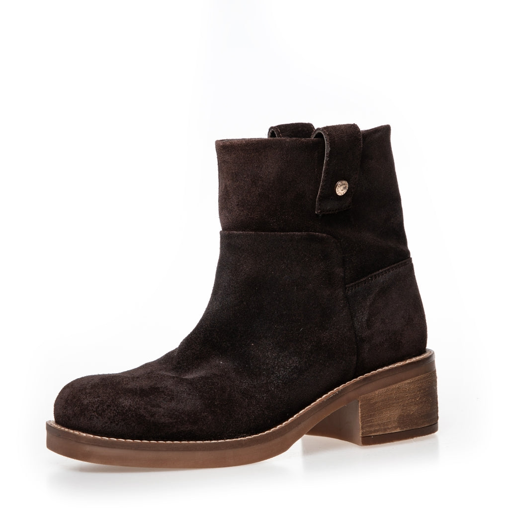 COPENHAGEN SHOES POWER WALK BOOT SUEDE Boots 004 Dark brown