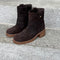 COPENHAGEN SHOES POWER WALK BOOT SUEDE Boots 004 Dark brown