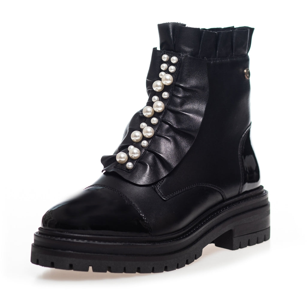 COPENHAGEN SHOES PRETTY PEARLS Boots 0001 BLACK