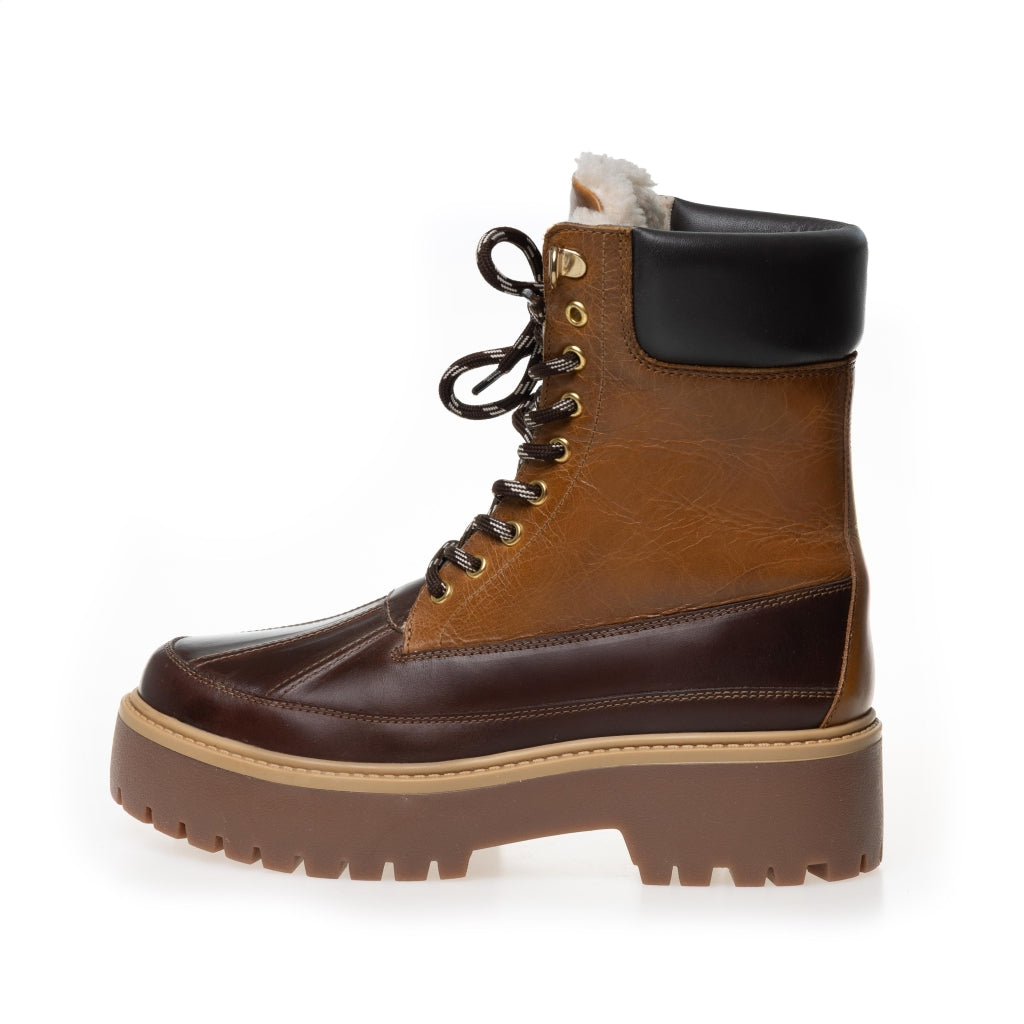 COPENHAGEN SHOES REAL MOMENTS Boots 907 BROWN/COGNAC