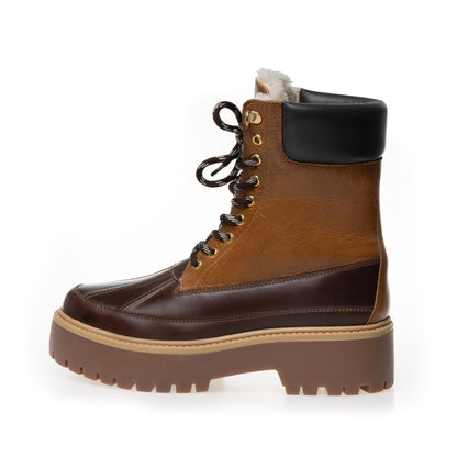 COPENHAGEN SHOES REAL MOMENTS Boots 907 BROWN/COGNAC