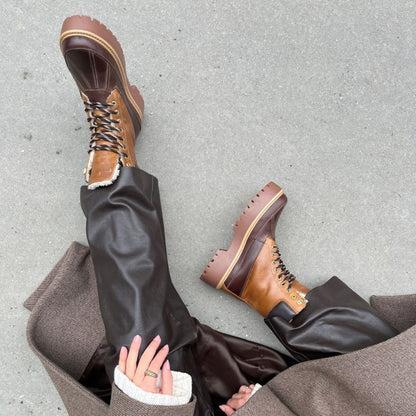COPENHAGEN SHOES REAL MOMENTS Boots 907 BROWN/COGNAC