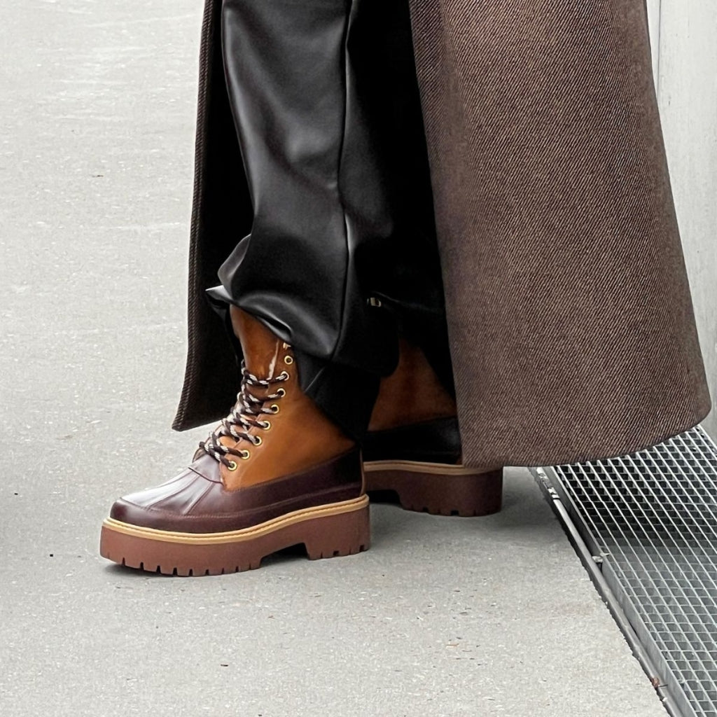 COPENHAGEN SHOES REAL MOMENTS Boots 907 BROWN/COGNAC