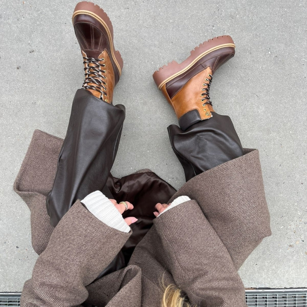 COPENHAGEN SHOES REAL MOMENTS Boots 907 BROWN/COGNAC