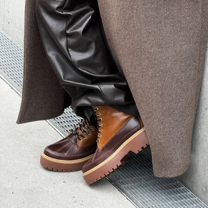 COPENHAGEN SHOES REAL MOMENTS Boots 907 BROWN/COGNAC