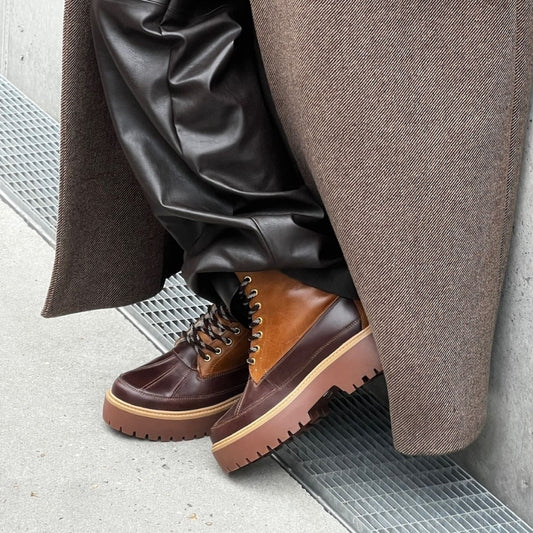 COPENHAGEN SHOES REAL MOMENTS Boots 907 BROWN/COGNAC
