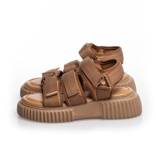COPENHAGEN SHOES ROCK ME BEIGE Sandals 0002 BEIGE