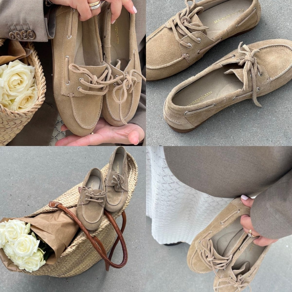 SAVANNAH SUEDE - BISCUIT – Copenhagenshoes.com