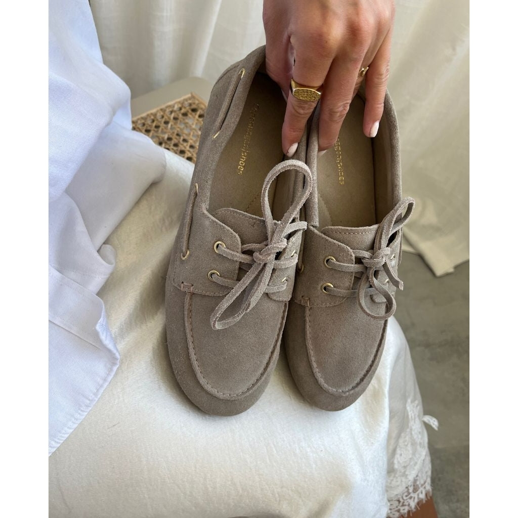 COPENHAGEN SHOES SAVANNAH SUEDE Shoe 901 Light beige