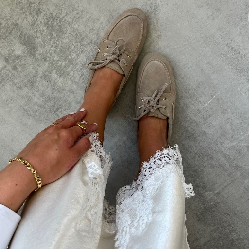 COPENHAGEN SHOES SAVANNAH SUEDE Shoe 901 Light beige