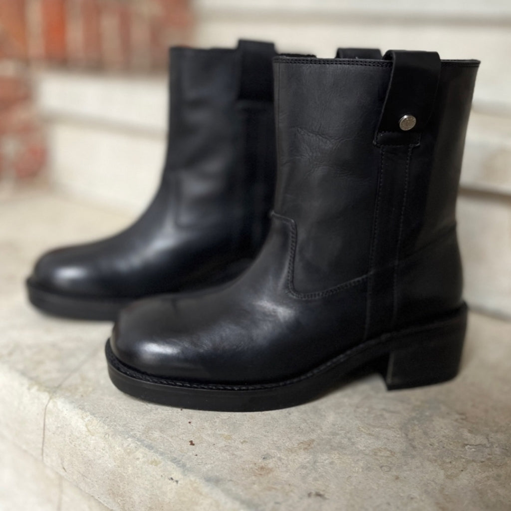 COPENHAGEN SHOES SAY MORE - BLACK Boots 0001 BLACK
