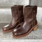 COPENHAGEN SHOES SAY MORE - BROWN/TAN Boots 0012 BROWN
