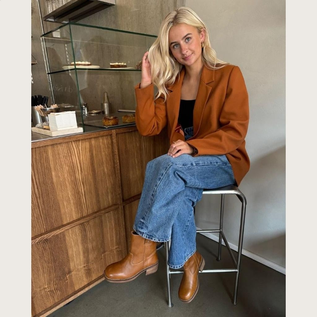 COPENHAGEN SHOES SAY MORE - BROWN/TAN Boots 125 TAN